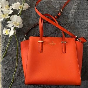 Kate spade orange satchel